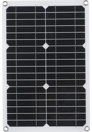 Skycity 18v 20w Güneş Paneli Seti - Su Geçirmez - Usb Ve Type-c Arabirimli Güneş Enerji Şarj Cihazı