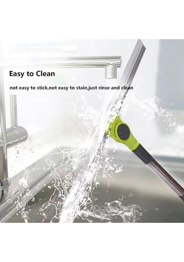 Tv'de Görüldüğü Gibi 51 Uzun Saplı Hava Süpürgesi, Pürüzsüz Zeminler, Kilimler, Pencereler İçin Silikon Süpürge