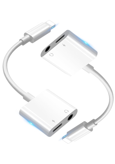 Berat Lightining Tou 3,5mm Jack Kulaklık Çevirici Şarj Kablosu