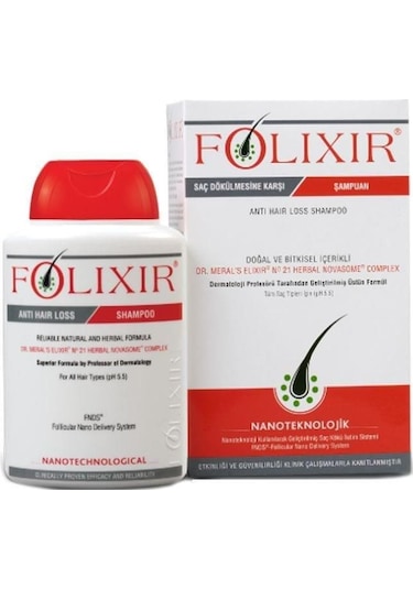 Folixir Saç Dökülmesine Karşı Şampuan 300 ML