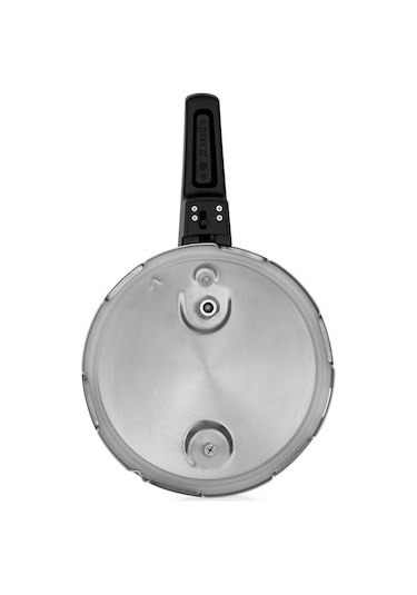 Schafer Gusto 2 Li Düdüklü Tencere Seti 5 + 7 L 4 Parça Inox Siyah