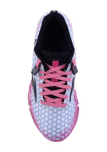 Magic Locks Yuvarlak Akıllı Bağcık-Pembe Pembe