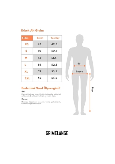 Grimelange Uncertaın Erkek Comfort Fit Beyaz Şort & Bermuda Beyaz