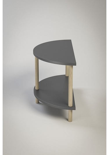 Yarım Daire Orta Sehpa Ahşap Ayaklı Sehpa Iki Raflı Sehpa Dekoratif Sehpa Gazetelikli- Antrasit Antrasit Yarım Daire Orta Sehpa Ahşap Ayaklı Sehpa Iki Raflı Sehpa Dekoratif Sehpa Gazetelikli- Antrasit Antrasit