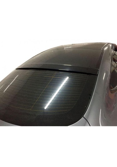 Mercedes W205 Coupe Uyumlu Yedek Parça Cam Üstü Spoiler Boyasız Fiber