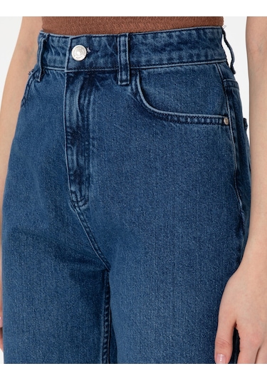 Pierre Cardin Kadın Mavi Pantolon Jean 50307837-vr036 Mavi