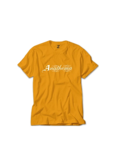 Anathema Logo Sarı Tişört-Sarı