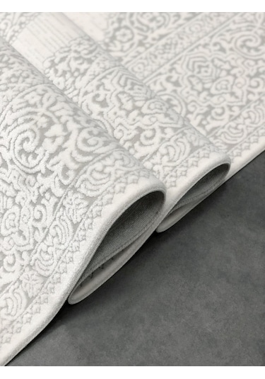 Woolen Halı Pera Akrilik Halı 4507 Krem Renkli