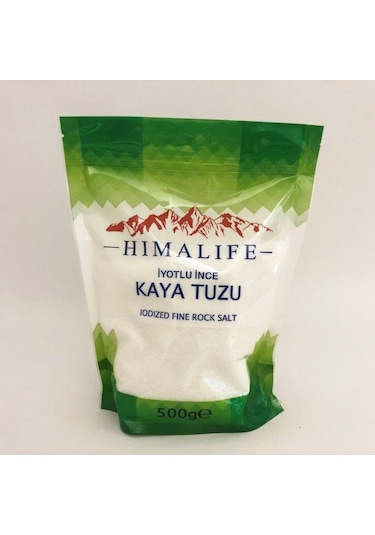 Himalife İyotlu İnce Kaya Tuzu 500 G