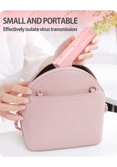 Konesam Pembe Kapı Ve Asansör Düğmesi Dokunmadan Açma Aleti - Abs Malzeme - Enfeksiyon Önleyici Mini Araç Pembe