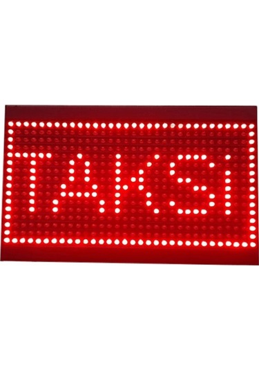 Taksi Led Tabela Dolu/boş Kasa Ölçüsü 16x32 Cm