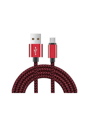 Snapbuy İphone Uyumlu Xs Max/xr/x/8/7, Redmi, Samsung S7/s6 İçin Hızlı Şarj Kablosu 10a/9a/6a/5a Kırmızı2m