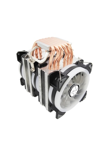 Gametech Freezer HD 3.0 AMD/Intel Gaming Rainbow Kule Tipi İşlemci Fanı 160W TDP