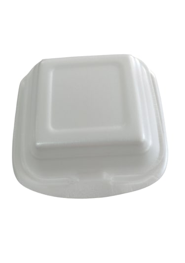 Hamburger Kabı Kullan-at X 10 Adet Beyaz