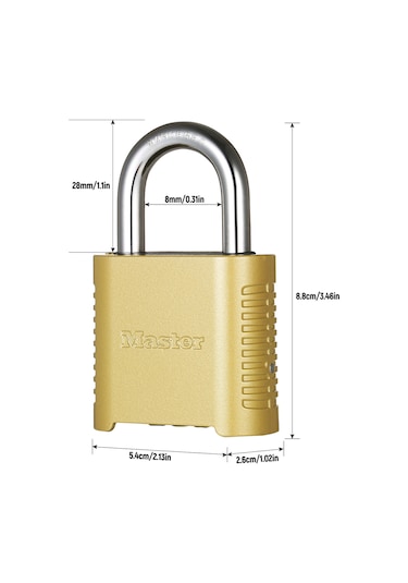 Mufunye Master Lock Kombinasyon Şifre Kilidi Ağır Hizmet Tipi Dış Mekan Kilidi Depo Fabrika Kapısı Şifre Kilidi Pirinç Kaplama 875d Mufunye Master Lock Kombinasyon Şifre Kilidi Ağır Hizmet Tipi Dış Mekan Kilidi Depo Fabrika Kapısı Şifre Kilidi Pirinç Kaplama 875d