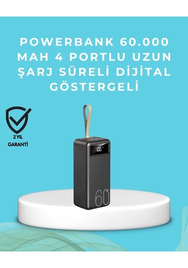 Seyahat Ve Kamp İçin Portatif Güç Kaynağı Powerbank Çok Renkli