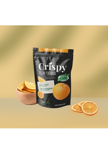 Dondurularak Kurutulmuş Portakal Dilimleri 20 Gram 2'li Paket