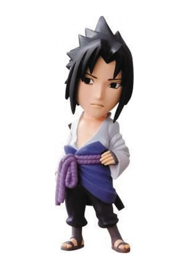 Naruto Anıme Manga Figür Biblo Kutulu Sasuke Karakter - 8 CM