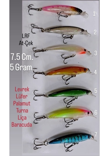 Lrf At-çek Rapala 7,5 Cm 5 Gr