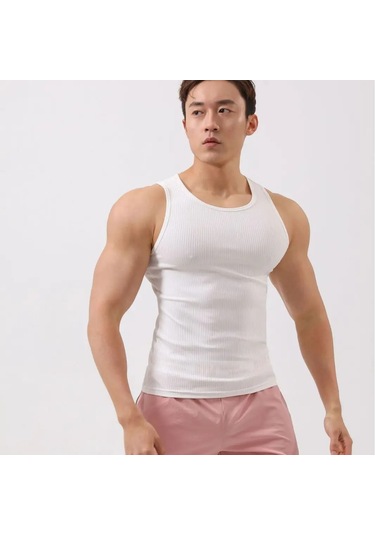 Snapbuy Erkek Spor Yelek - Nefes Alabilen, Çabuk Kuruyan, Koşu İçin İnce Elastik Kolsuz Yelekmavi Mavi