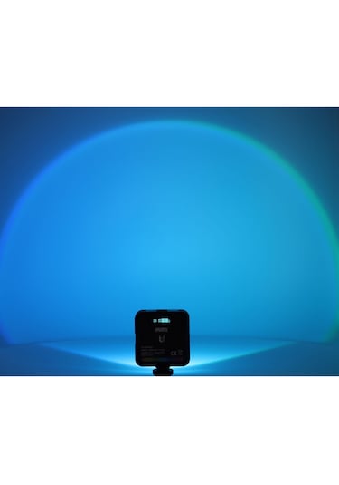 Ayex Rgb Led Video Işık W-s6 45 Led 20 Efekt 2000mah Şarjlı