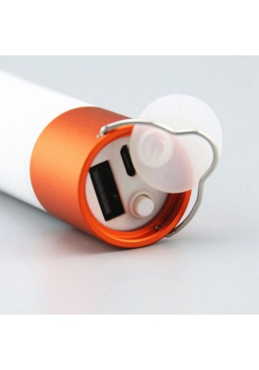 Soulader Alüminyum Alaşımlı Usb Şarjlı Taşınabilir Teleskopik El Feneri, Çok Fonksiyonlu Kampçılık Ve Acil Durum Işığı, Ev Çadırı İçin Pratik Led Fener Siyah