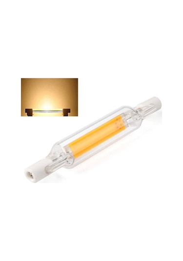 Folinda R7s Cob Led Işık, Halojen Ampulü Yerine, 78mm Cam Boru, 110v Ac, Islak Işık, Enerji Tasarruflu Ev Aydınlatması