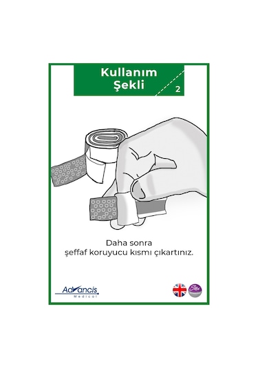 Advancis Medical UK Siltape Soft Silikon Yara İzi Dikiş İzi Sezaryen Yanık Estetik Bant 2 CM x 3 M