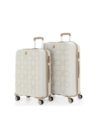 Mçs Polipropilen 2li Valiz Seti Büyük & Orta V376 S23sy1000048-set 00421 2'li Set Çok Renkli