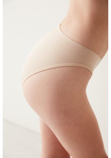 Basic Bej Slip Külot