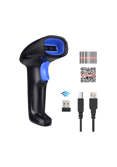 Netum YHDA 2D 1D Qr Kod Karekod Eczane Aşı Kablosuz Barkod Okuyucu