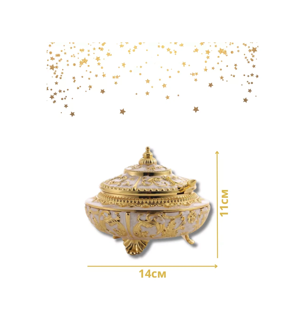 Bass Kapaklı Bal, Kaşık Ve Şekerlik Makinesi 190842236 Altın Rengi