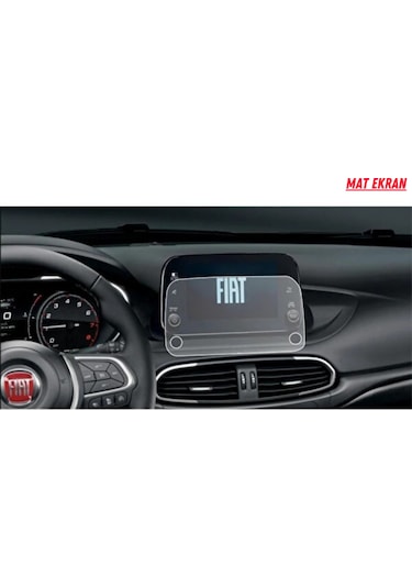 Fiat Egea-egea Cross 2022-2023 Navigasyon Ve Multimedya Uyumlu Mat Ekran Koruyucu