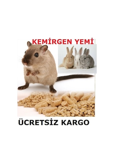 1 Kg Kemirgen Yemi Protein Vitamin Ve Mineral içerikli