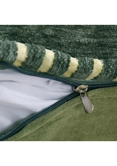 Suntek 48x48cm Makinede Yıkanabilir Dekoratif Yastık Yeşil Yeşil