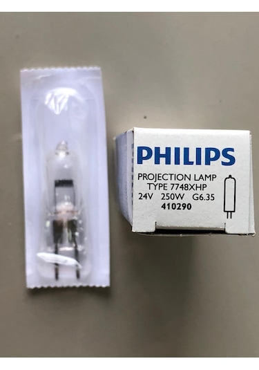 5 Adet Phılıps 7748xhp 24v 250w G6,35 Halojen Lamba