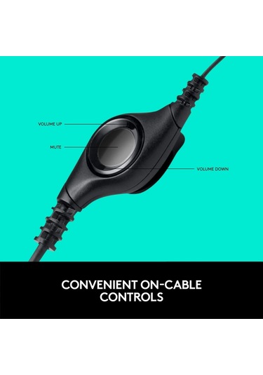 Plantronics by Poly Blackwire 5220 Stereo Çağrı Merkezi Kulaklığı