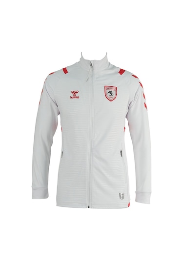 23/24 Hummel Samsunspor Kamp Eşofman Tek Üst Beyaz