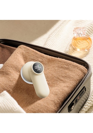 Dijital Ekranlı Profesyonel Şarjlı Kumaş Tıraş Makinesi - B