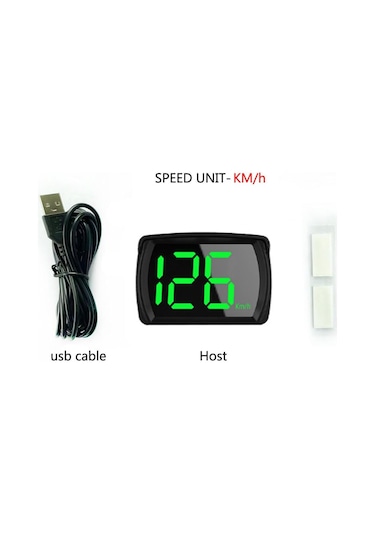 Lgq Araba Hud Headup Ekranı Km/h Mph Gps Araba Kamyon S Döngüsü