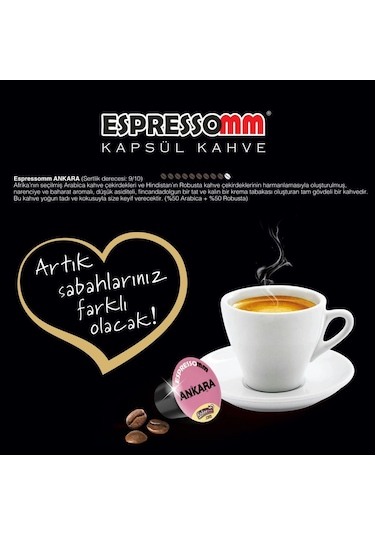 Espressomm® Classic Karışık Istanbl&Ankara Kapsül Kahve 100 Adet