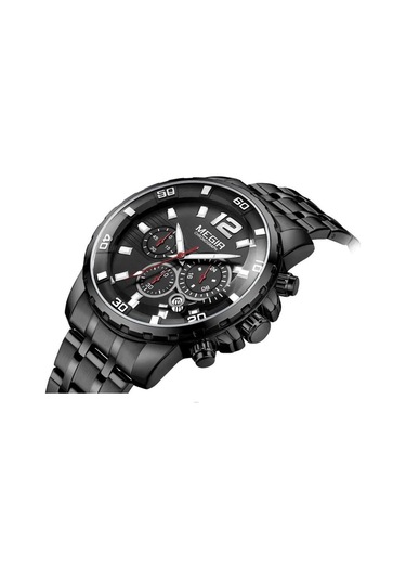 Megır 2068 Tüm Fonksiyonları Aktif Erkek Kol Saati Siyah