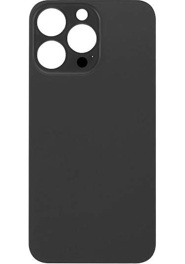 Apple Uyumlu iPhone 13 Pro Arka Pil Batarya Kapağı - Lens Hariç Siyah