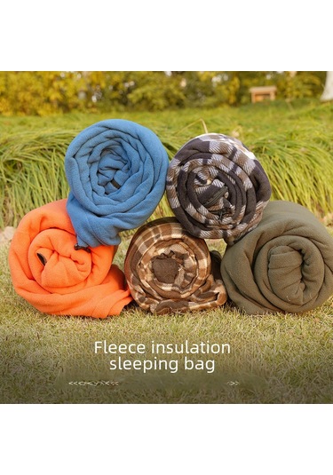 Shineyee At6109 Yetişkin Kullanıma Özel Piknik Yastığı, Dış Mekan Kamp İçin Yumuşak Plüvöz Malzeme, Eğlenceli Sallama Sesli Tasarım, Kahve Desenli Uyku Çantası Çok Renkli