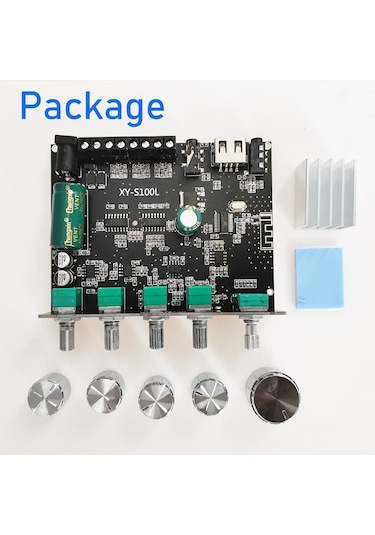 Jms 2 50w+100W Güç Subwoofer Bluetooth Amplifikatör