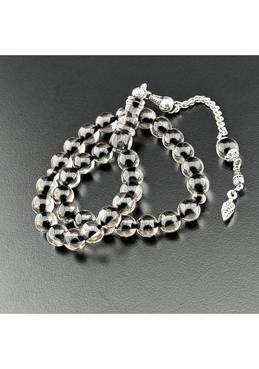 Şeffaf Renk Ateş Kehribar Tesbih Hcz-model Gkrew Şeffaf