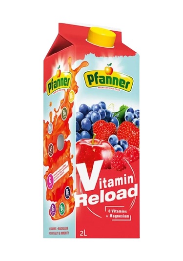Pfanner 2 Lt Morning Boost Ve Vitamin Reload Meyve Suyu 2 Li Paket