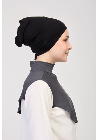 Düz Balıkçı Yakalı Kurtarıcı Boyunluk Füme