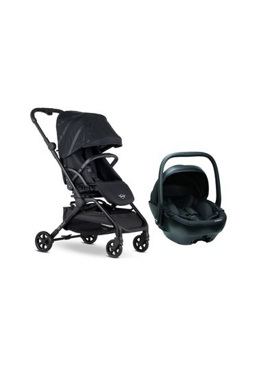 Mını By Easywalker Buggy Turn 2 Bebek Arabası Oxford Black - Merkürbebe Guardix Anne Kucağı Siyah