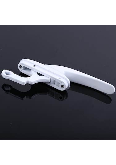 Tenfowee Güvenli Döner Pencere Kilit Kolu, Çinko Alyüminyum, Ev Güvenliği, Kolay Kurulum, Tüm Pencere Tipleri İçin, Beyaz